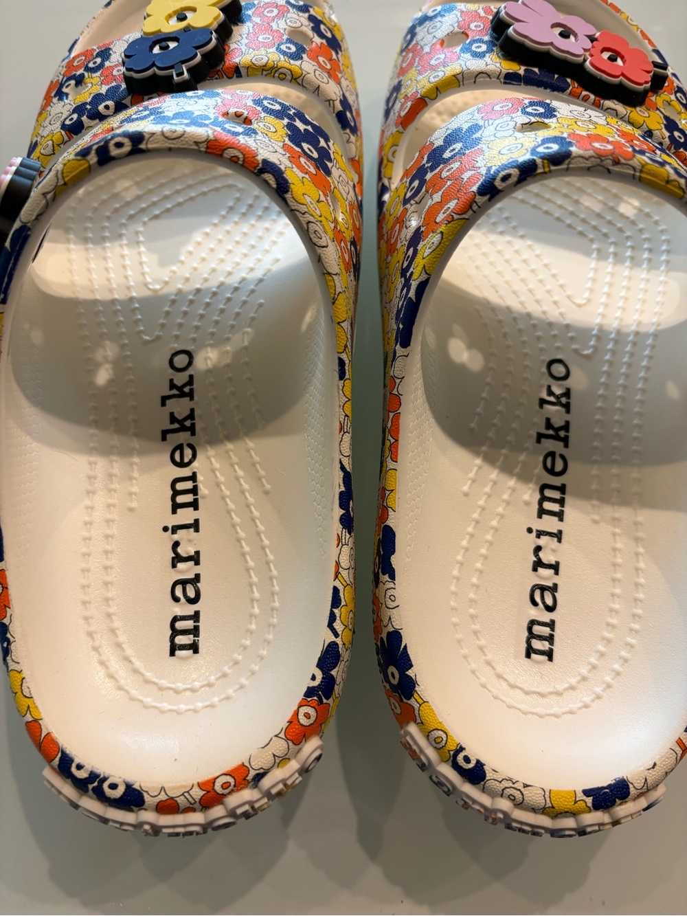 Crocs Colab W/Marimekko Slides Sandals, 7 - Picture 5 of 11